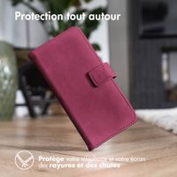 imoshion Étui de télephone portefeuille de luxe Xiaomi Redmi Note 15 (5G) - Bordeaux