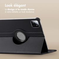 imoshion Coque tablette rotatif à 360° Xiaomi Pad 7 / 7 Pro / Poco Pad X1 - Noir
