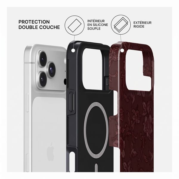 Burga Coque Tough MagSafe Apple iPhone 18 Pro - Capulet