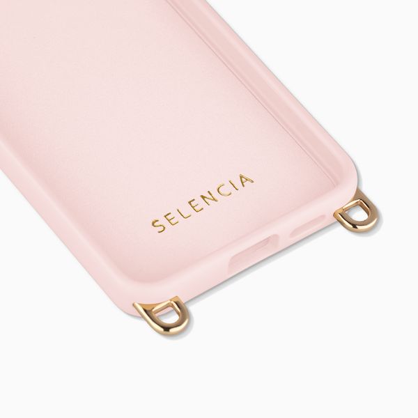 Selencia Coque arrière Rivièra avec MagSafe avec crochets amovibles Samsung Galaxy S26 - Sorbet Pink