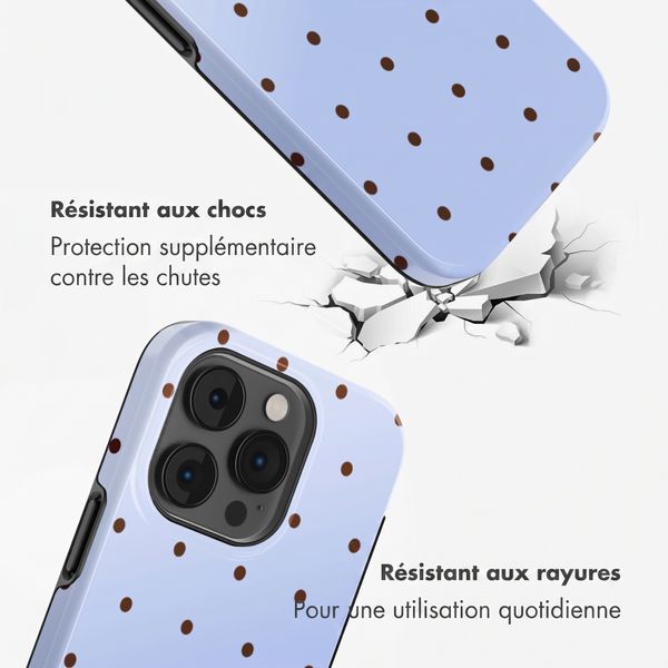 Selencia Coque arrière Vivid Apple iPhone 14 Pro - Happy Dots Digital Sky
