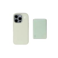 iDeal of Sweden MagSafe Powerbank Slim 5.000 mAh - Batterie externe sans fil - Sage Green