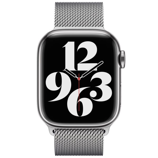 Apple Bracelet à boucle Milanais Apple Watch | 38/40/41/42 mm - Silver