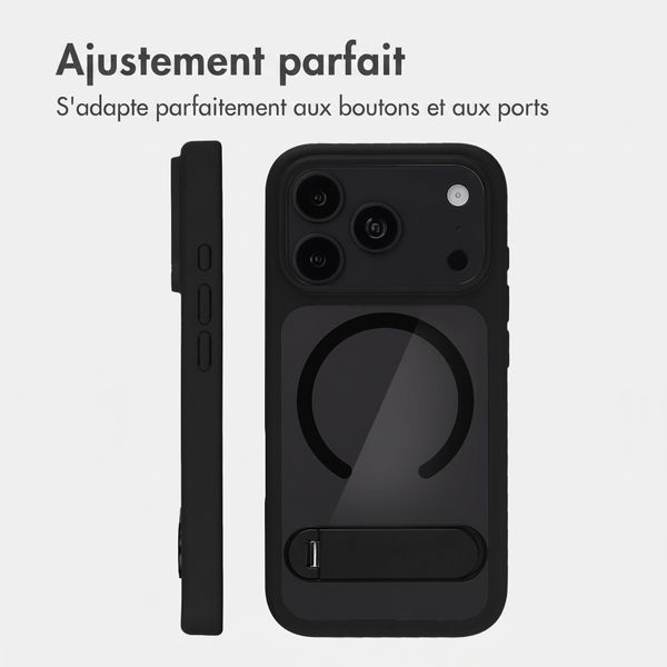 Accezz Coque arrière Hold avec MagSafe Apple iPhone 18 Pro Max / 17 Pro Max - Black