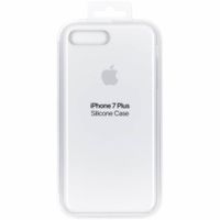 Apple Coque en silicone Apple iPhone 8 Plus / 7 Plus - White