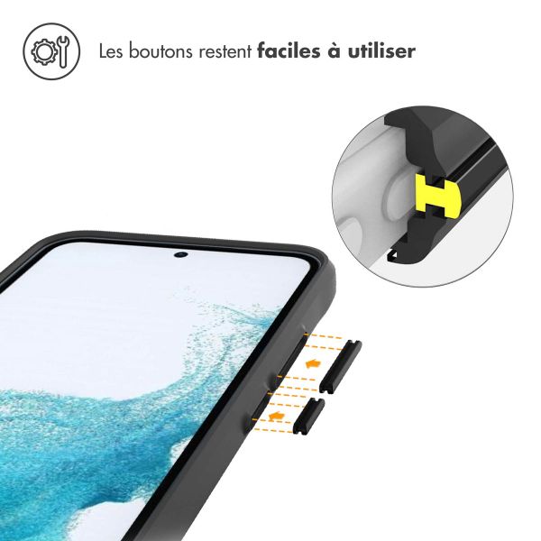 imoshion Rugged Hybrid Carbon Case Samsung Galaxy A54 (5G) - Noir