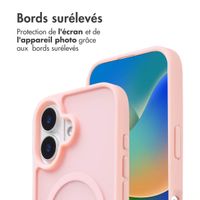 imoshion Coque Color Guard avec MagSafe Apple iPhone 16 - Rose clair