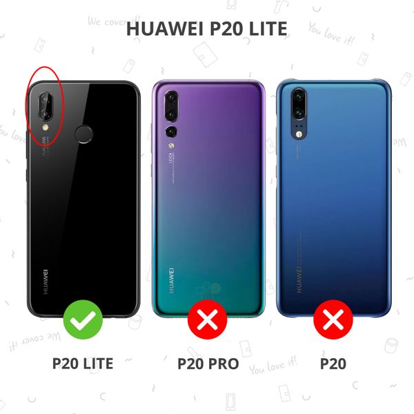 Selencia Protection d'écran en verre trempé Huawei P20 Lite