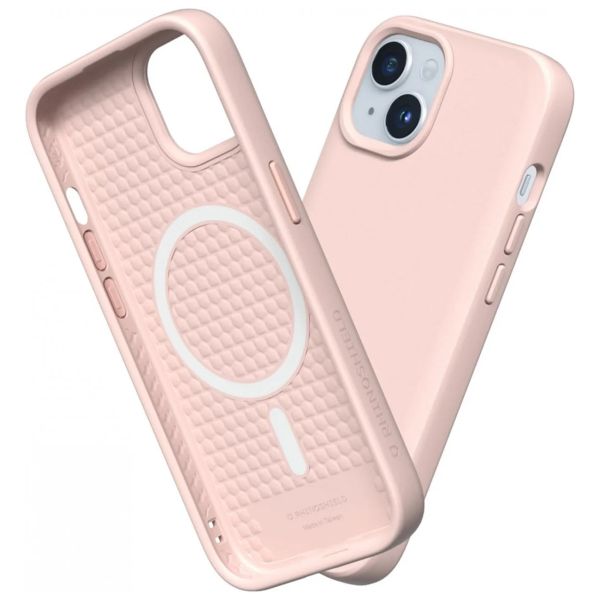 RhinoShield Coque SolidSuit MagSafe Apple iPhone 15 Plus - Classic Blush Pink