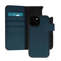 imoshion Étui portefeuille luxe 2-en-1 amovible Apple iPhone 15 - Bleu