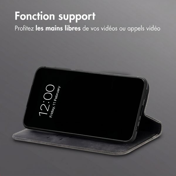 imoshion Étui de téléphone portefeuille Slim Google Pixel 11 Pro - Noir