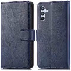 imoshion Étui de télephone portefeuille de luxe Samsung Galaxy A54 (5G) - Bleu foncé