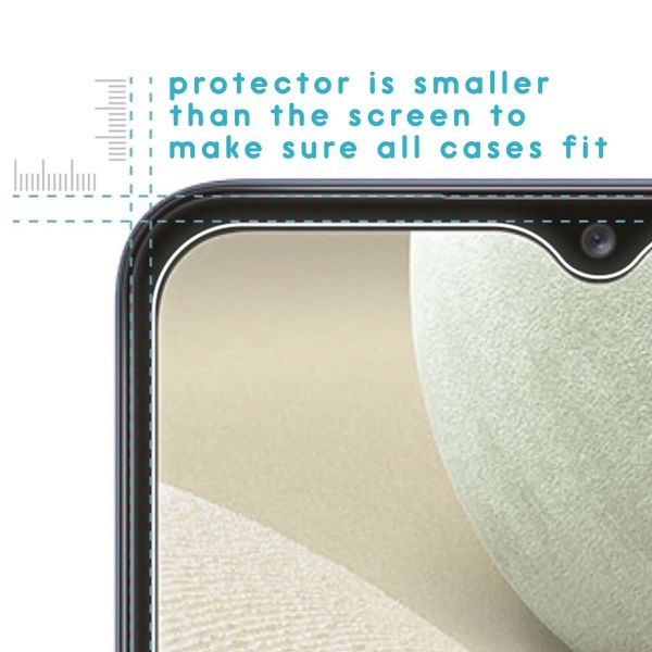 imoshion Protection d'écran en verre trempé 2 pack Samsung Galaxy A12
