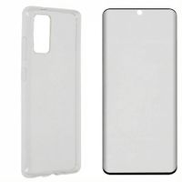 imoshion Coque + protecteur d'écran Premium Samsung Galaxy S20 Plus - Transparent