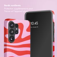 Selencia Coque arrière Vivid Samsung Galaxy S26 Ultra - Dream Swirl Pink
