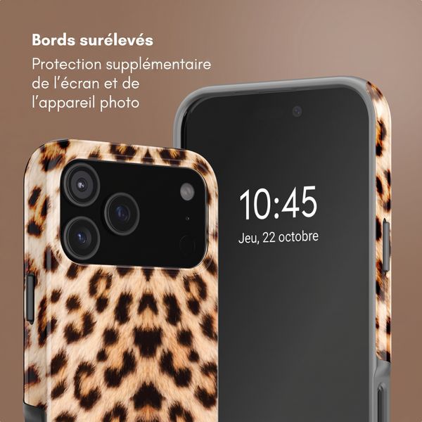 Selencia Coque arrière Vivid avec MagSafe Apple iPhone 18 Pro / 17 Pro - Wild Leo