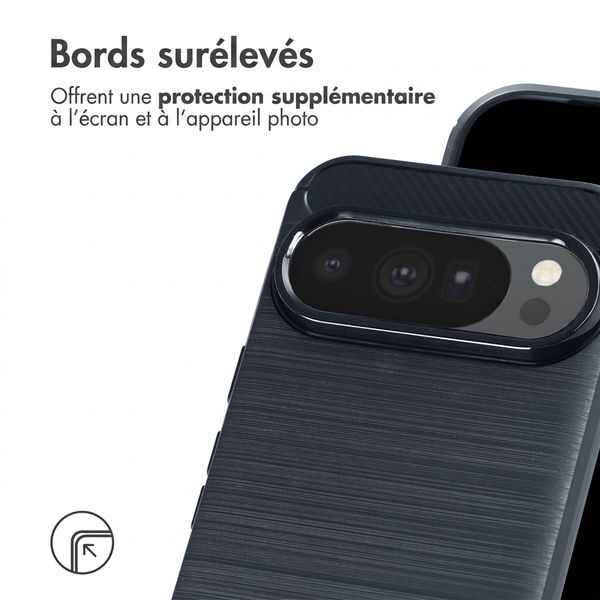 imoshion Coque Brushed Google Pixel 11 Pro - Bleu foncé