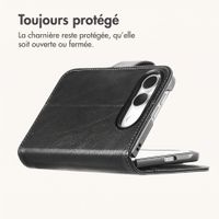 imoshion Étui de télephone portefeuille de luxe Apple iPhone Duo - Noir