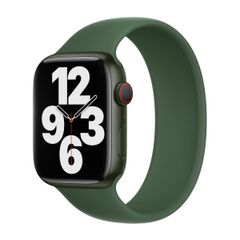 Apple Bracelet Boucle unique en Silicone Apple Watch | 38/40/41/42 mm - Taille 8 - Clover