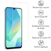 Accezz Protection d'écran en verre trempé 2-pack Samsung Galaxy A16 / A17 / A26
