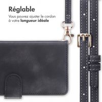 imoshion Etui de télephone portefeuille avec cordon Xiaomi Redmi Note 17 Pro - Noir