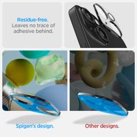 Spigen Optik Lens Protector - Protection complète de la caméra (lot de 2) Apple iPhone 15 / 15 Plus - Crystal Clear