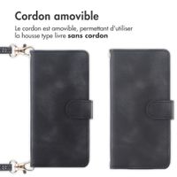 imoshion Etui de télephone portefeuille avec cordon Oppo Reno15 Pro (5G) - Noir