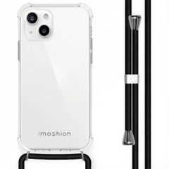imoshion Coque arrière transparente avec cordon Apple iPhone 13 Mini - Noir