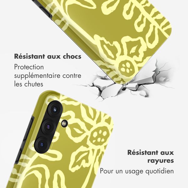 Selencia Coque arrière Vivid Samsung Galaxy S25 FE - Chalky Bloom