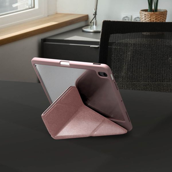 Uniq Étui Moven Apple iPad Air 11 pouces (2026) M4 / (2025) M3 / (2024) M2 / Air 5 (2022) / Air 4 (2020) - Blush Pink