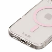 Holdit Coque MagSafe Apple iPhone 16 - Transparent / Pink