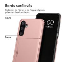imoshion Coque arrière avec porte-cartes Samsung Galaxy A27 (5G) - Rose Gold