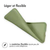 imoshion Coque Couleur Samsung Galaxy A34 (5G) - Olive Green