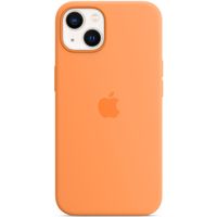 Apple Coque en silicone MagSafe Apple iPhone 13 - Marigold