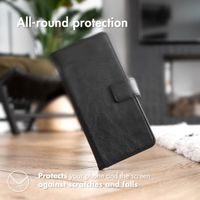 imoshion Étui de télephone portefeuille de luxe Samsung Galaxy A20s - Noir