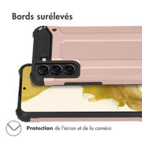 imoshion Coque Rugged Xtreme Samsung Galaxy S22 Plus - Rose Doré