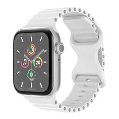 imoshion Bracelet Athletic en silicone Apple Watch | 44/45/46/49 mm - Blanc