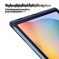 imoshion Coque tablette rigide Trifold Samsung Galaxy Tab S6 Lite (2020/2022/2024)  - Bleu foncé