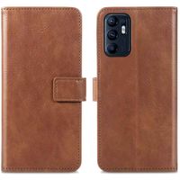 imoshion Étui de télephone portefeuille de luxe Oppo Reno 6 5G - Marron