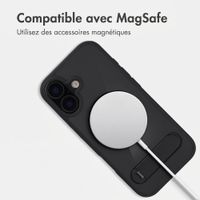 Accezz Coque arrière Hold avec MagSafe Apple iPhone 17 - Black