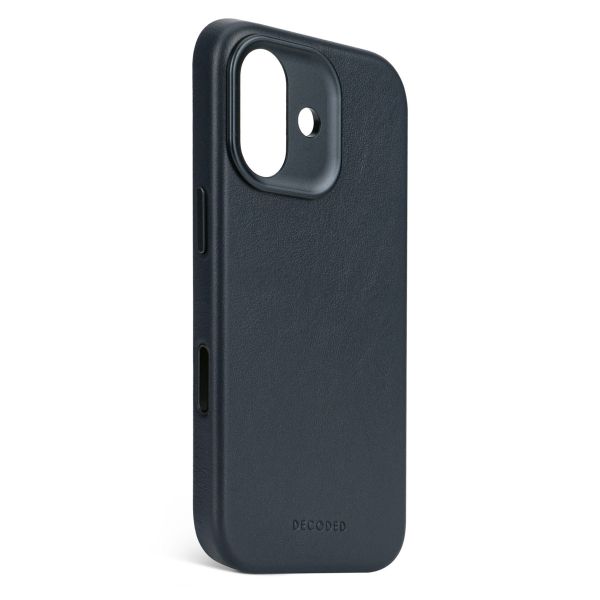 Decoded Coque en cuir MagSafe Apple iPhone 17 - Navy Shadow