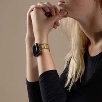 Selencia Bracelet à maillons scintillants Apple Watch | 38/40/41/42 mm - Doré
