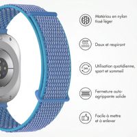 imoshion Bracelet en nylon Samsung Galaxy Watch Ultra (2024/2025) - Marine Blue