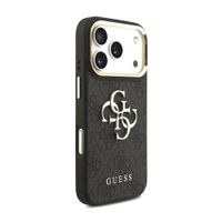 Guess Coque 4G Metal Logo Backcover Apple iPhone 18 Pro / 17 Pro - Black