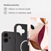 Selencia Coque arrière Vivid avec MagSafe Apple iPhone 16 - Silk Spirit
