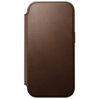 Nomad Étui de télephone portefeuille Modern Leather Folio Apple iPhone 18 Pro / 17 Pro - Brown