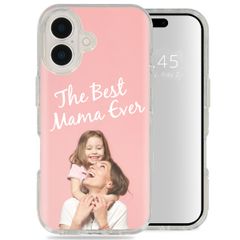 Concevez votre propre coque transparente Apple iPhone 16 - Transparent
