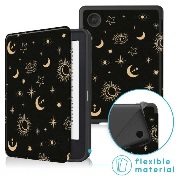 imoshion Étui á rabat Kobo Clara 2E / Tolino Shine 4 - Stars Sky