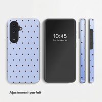 Selencia Coque arrière Vivid avec MagSafe Samsung Galaxy S26 - Happy Dots Digital Sky