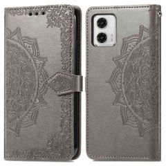 imoshion Etui de télephone Mandala Motorola Moto G73 - Gris